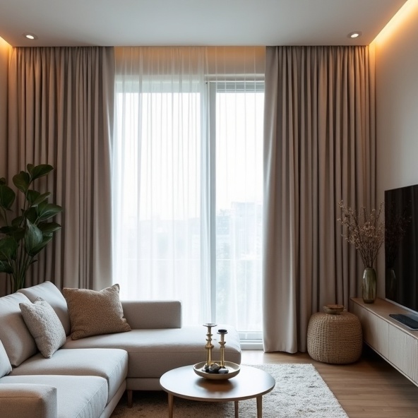Bunya Residential Curtain Cleaning Results