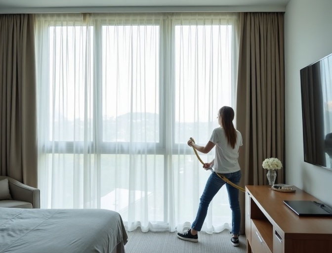 Bunya Sheer Curtain Cleaning